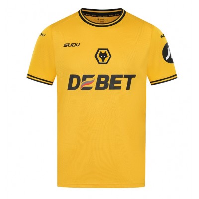 Moški Nogometni dresi Wolves Jean-Ricner Bellegarde #27 Domači 2024-25 Kratek Rokav Moški Nogometni dresi Wolves Jean-Ricner Bellegarde #27 Domači 2024-25 Kratek Rokav